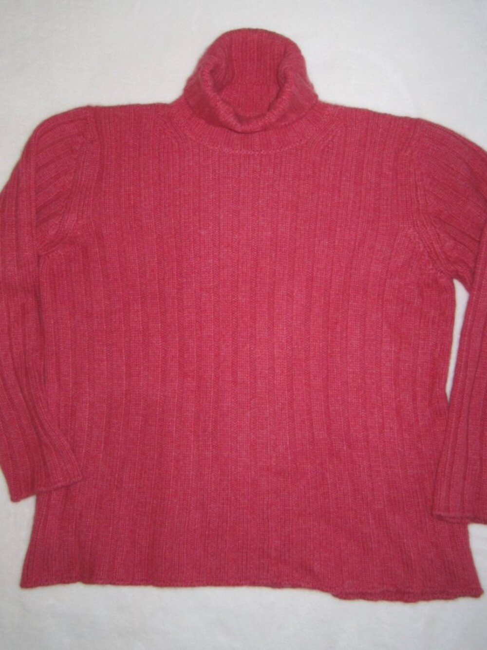 JOHNSTONS CASHMERE Turtleneck Sweater Made in Scotland Women's 44" 112cm